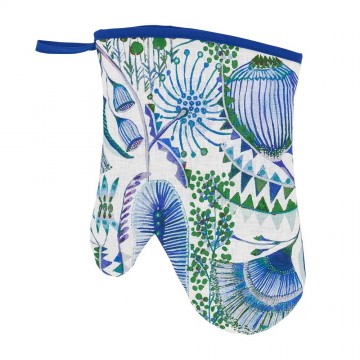 Oven Mitt | Bush Botanical | Linen